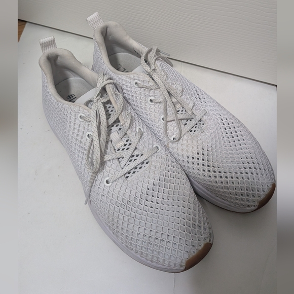 NOBULL White mesh runners Sneakers Athletic Shoes Size 13 Men's - Picture 2 of 8